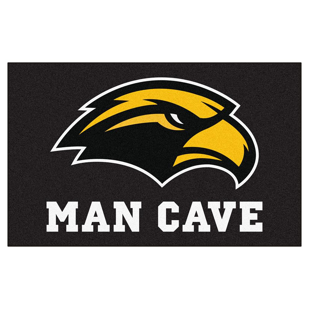 Southern Mississippi Eagles Ncaa Man Cave "ulti-mat" Floor Mat (60in X 96in)