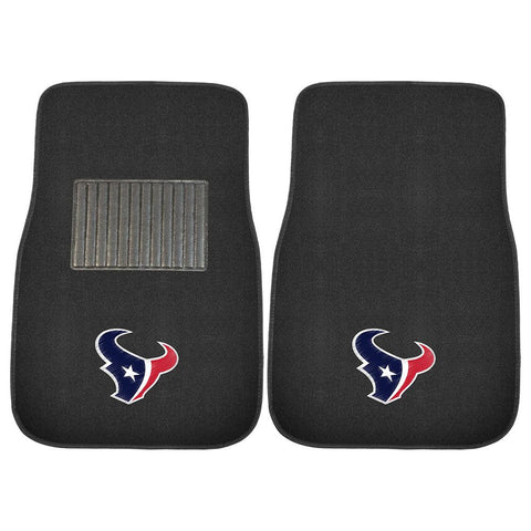 Houston Texans NFL 2-pc Embroidered Car Mat Set