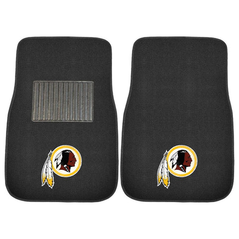 Washington Redskins NFL 2-pc Embroidered Car Mat Set