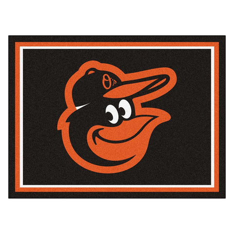 Baltimore Orioles MLB 8ft x10ft Area Rug