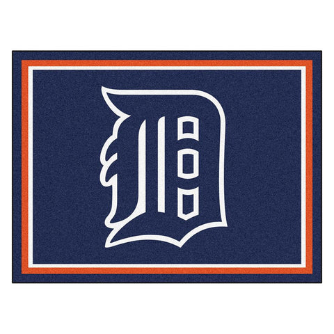 Detroit Tigers MLB 8ft x10ft Area Rug