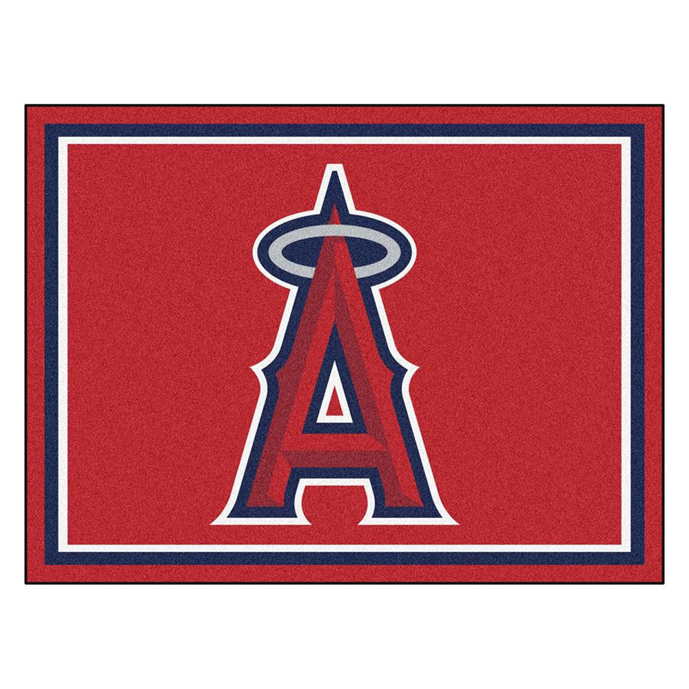 Los Angeles Angels MLB 8ft x10ft Area Rug