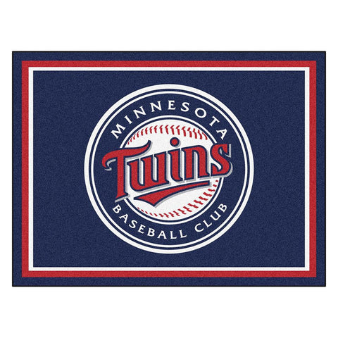 Minnesota Twins MLB 8ft x10ft Area Rug