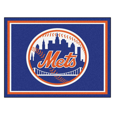 New York Mets MLB 8ft x10ft Area Rug