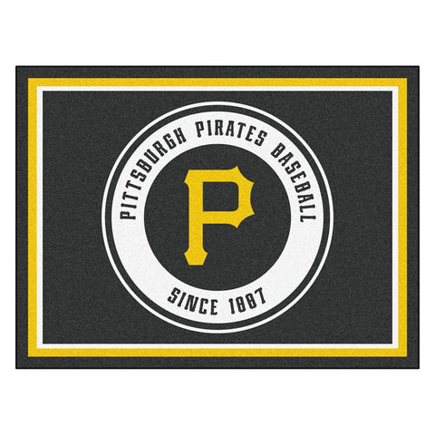 Pittsburgh Pirates MLB 8ft x10ft Area Rug