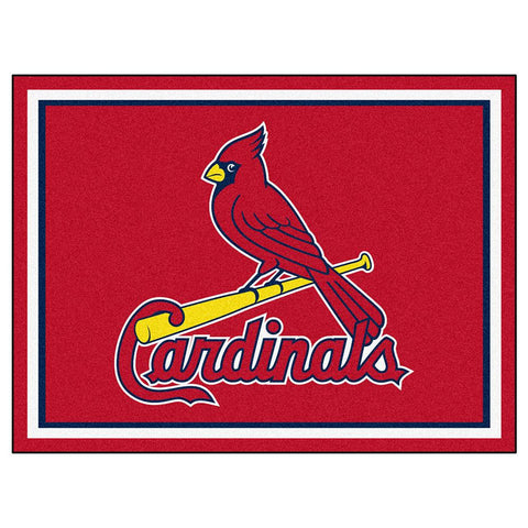 St. Louis Cardinals MLB 8ft x10ft Area Rug