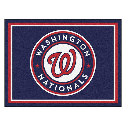 Washington Nationals MLB 8ft x10ft Area Rug