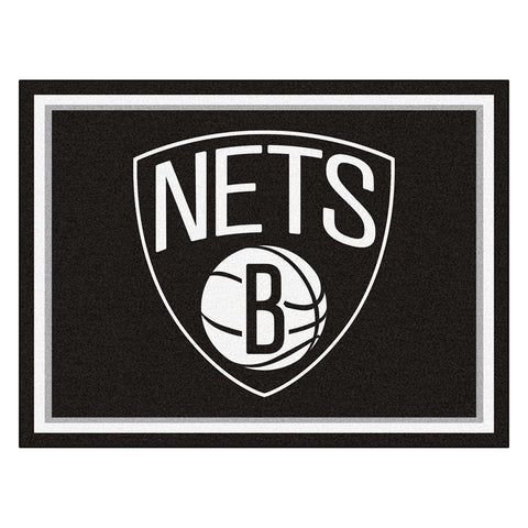Brooklyn Nets NBA 8ft x10ft Area Rug