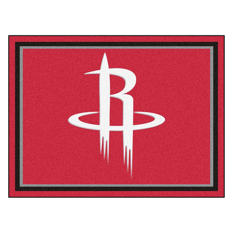 Houston Rockets NBA 8ft x10ft Area Rug