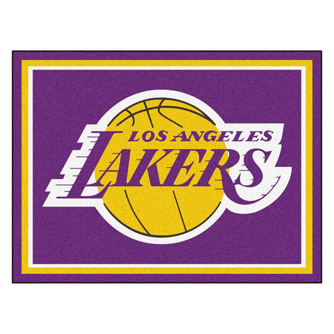 Los Angeles Lakers NBA 8ft x10ft Area Rug