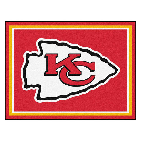 Kansas City Chiefs NFL 8ft x10ft Area Rug