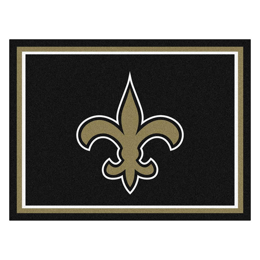 New Orleans Saints NFL 8ft x10ft Area Rug