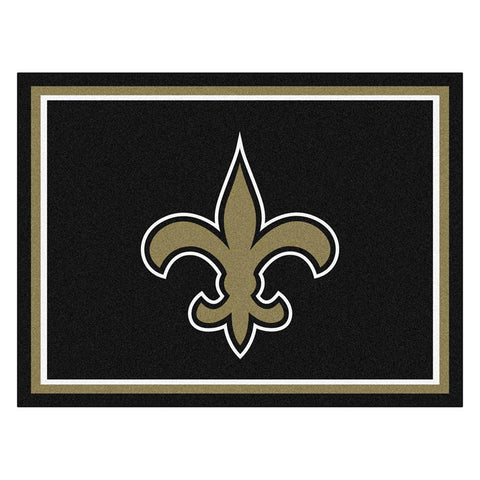 New Orleans Saints NFL 8ft x10ft Area Rug