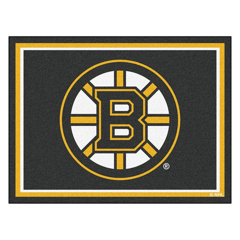 Boston Bruins NHL 8ft x10ft Area Rug