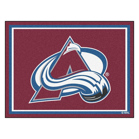 Colorado Avalanche NHL 8ft x10ft Area Rug