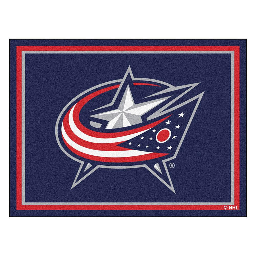 Columbus Blue Jackets NHL 8ft x10ft Area Rug