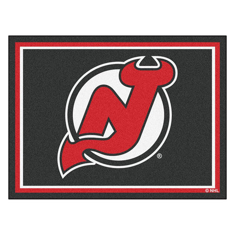 New Jersey Devils NHL 8ft x10ft Area Rug