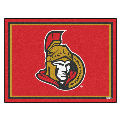 Ottawa Senators NHL 8ft x10ft Area Rug