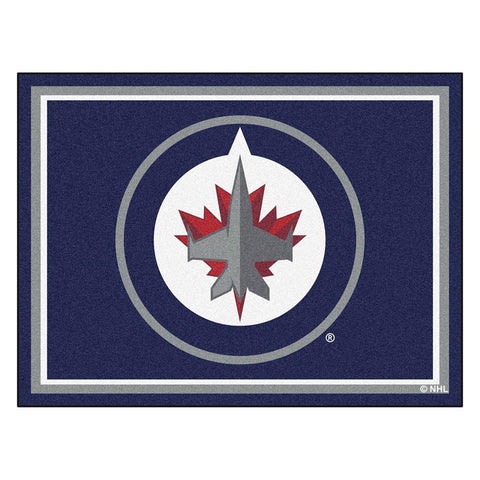 Winnipeg Jets NHL 8ft x10ft Area Rug