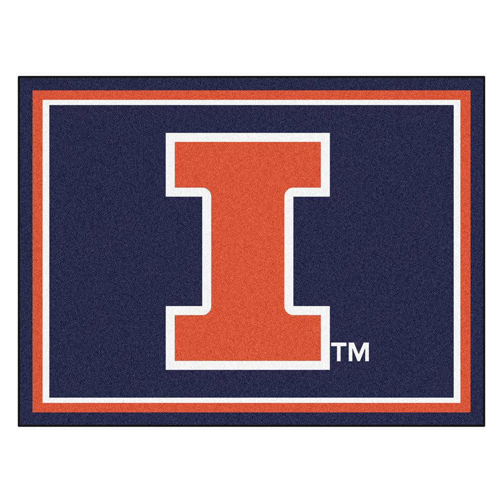 Illinois Fighting Illini Ncaa Ulti-mat Floor Mat (8x10')
