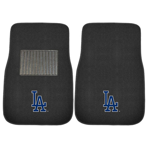 Los Angeles Dodgers MLB 2-pc Embroidered Car Mat Set