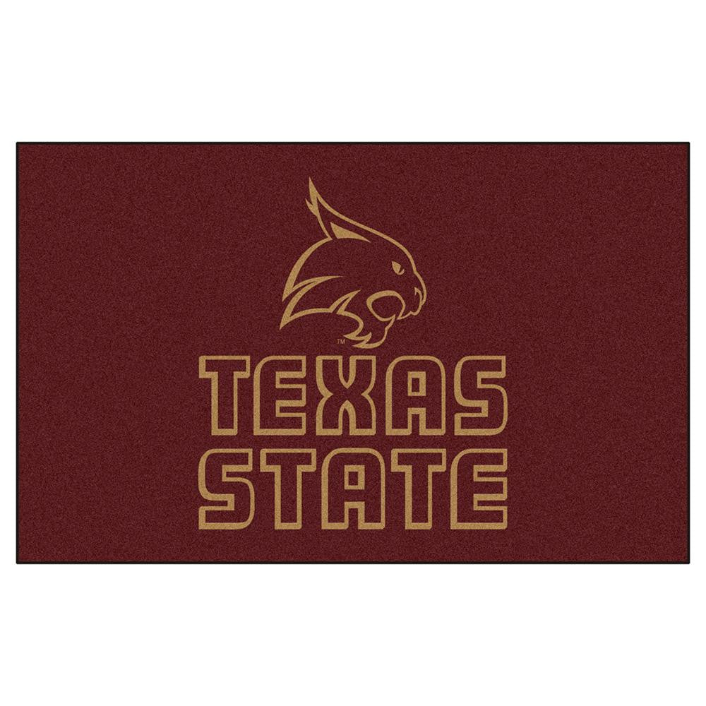 Texas State Bobcats Ncaa Ulti-mat Floor Mat (5x8')