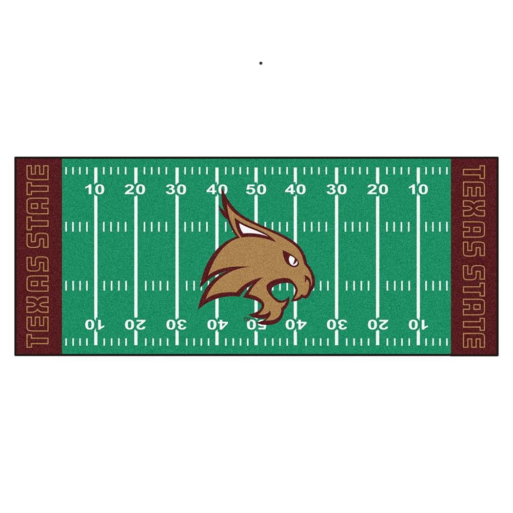 Texas State Bobcats Ncaa Floor Runner (29.5"x72")