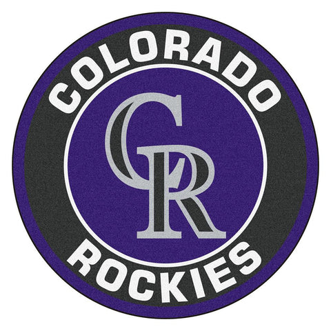 Colorado Rockies MLB Round Floor Mat (29)