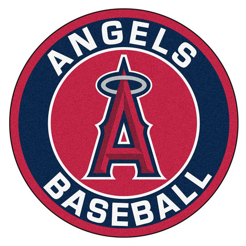 Los Angeles Angels MLB Round Floor Mat (29)