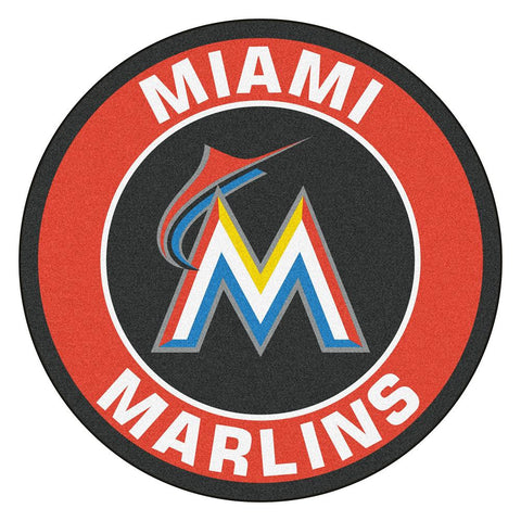Miami Marlins MLB Round Floor Mat (29)