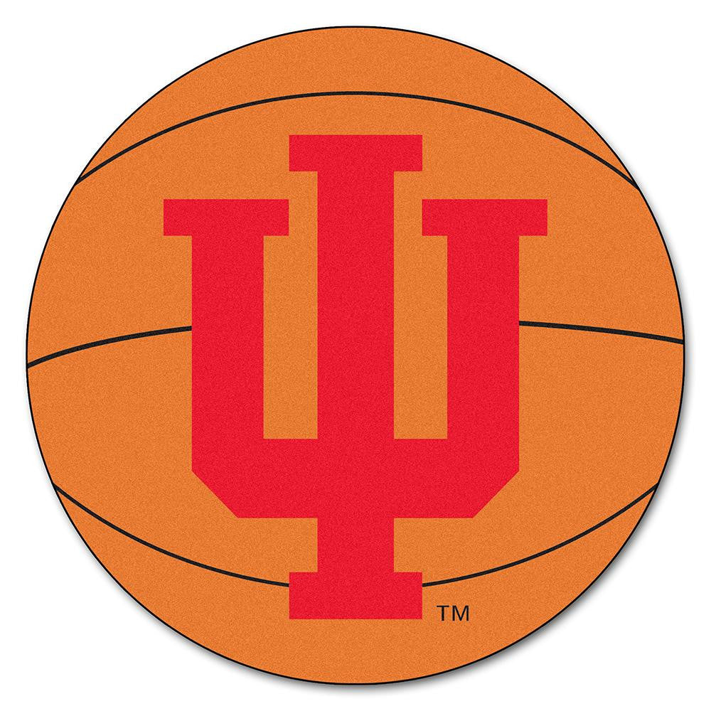 Indiana Hoosiers Ncaa "basketball" Round Floor Mat (29")
