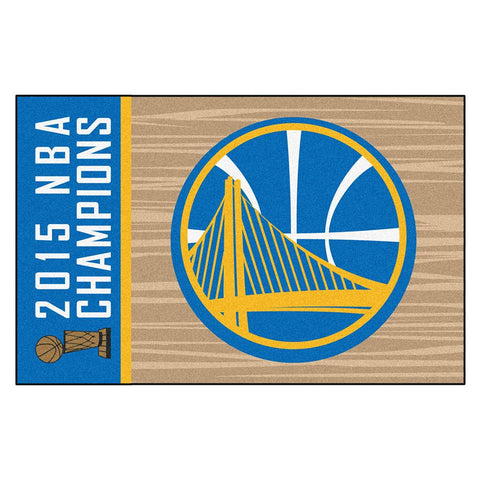 Golden State Warriors 2015 NBA Champion Starter Floor Mat (20x30)