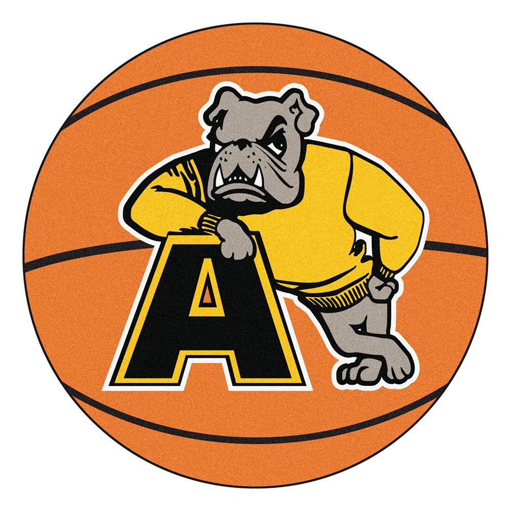Adrian Bulldogs Ncaa Basketball Round Floor Mat (29")