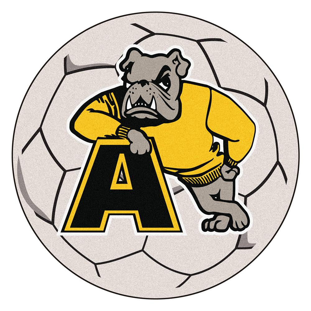Adrian Bulldogs Ncaa Soccer Ball Round Floor Mat (29")