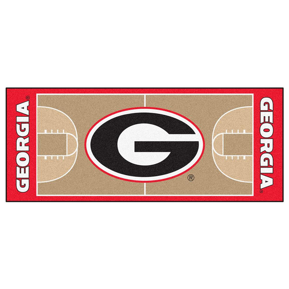 Georgia Bulldogs Ncaa Large Court Runner (29.5x54)