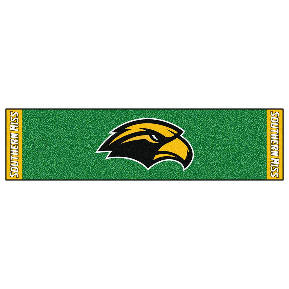 Southern Mississippi Eagles Ncaa Putting Green Runner (18"x72")