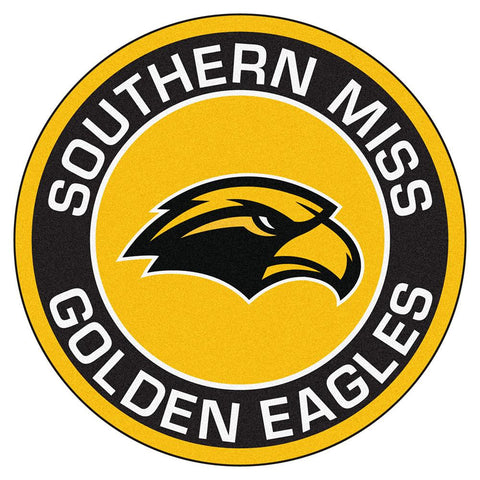 Southern Mississippi Eagles Ncaa Rounded Floor Mat (29in)
