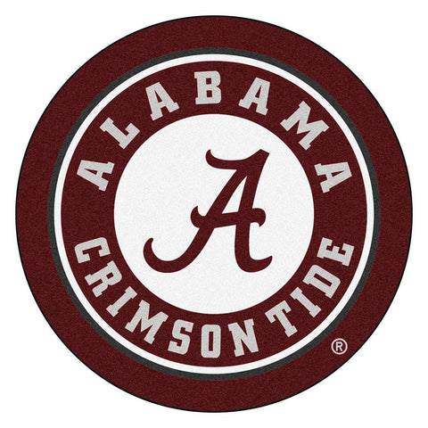 Alabama Crimson Tide Ncaa Rounded Floor Mat (29in)