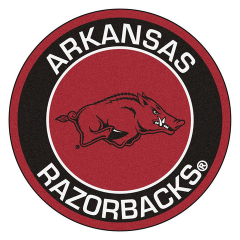 Arkansas Razorbacks Ncaa Rounded Floor Mat (29in)