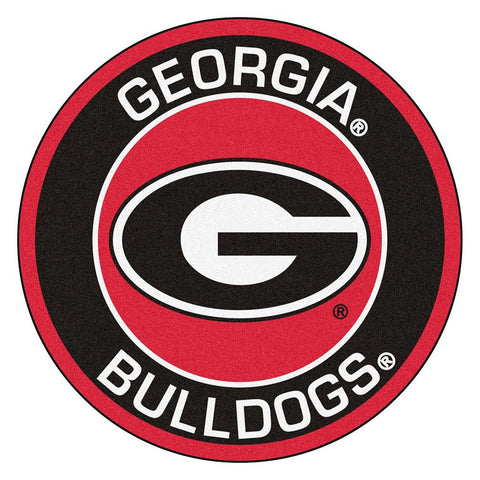 Georgia Bulldogs Ncaa Rounded Floor Mat (29in)