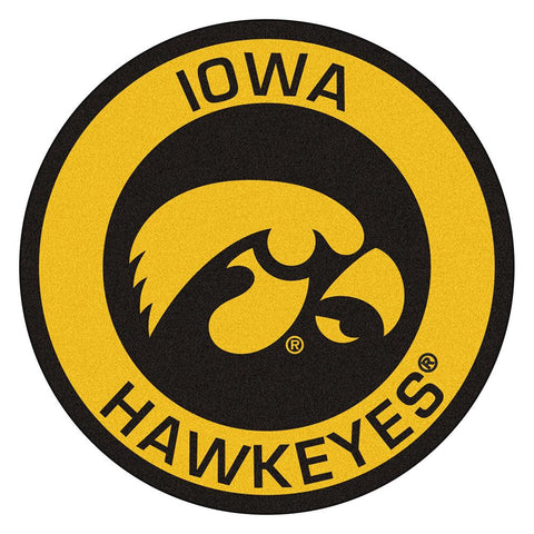 Iowa Hawkeyes Ncaa Rounded Floor Mat (29in)