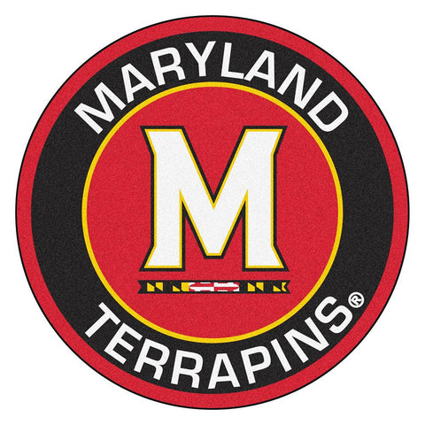 Maryland Terps Ncaa Rounded Floor Mat (29in)