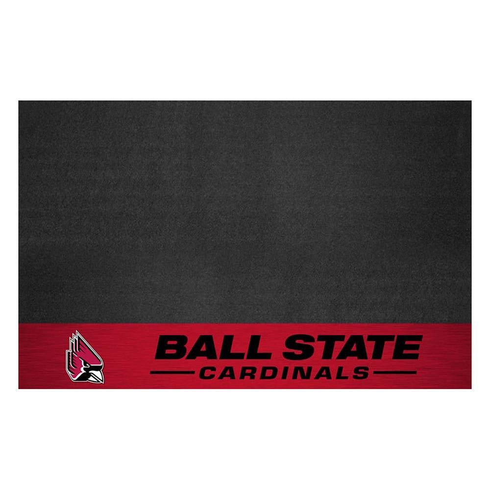 Ball State Cardinals Ncaa Vinyl Grill Mat