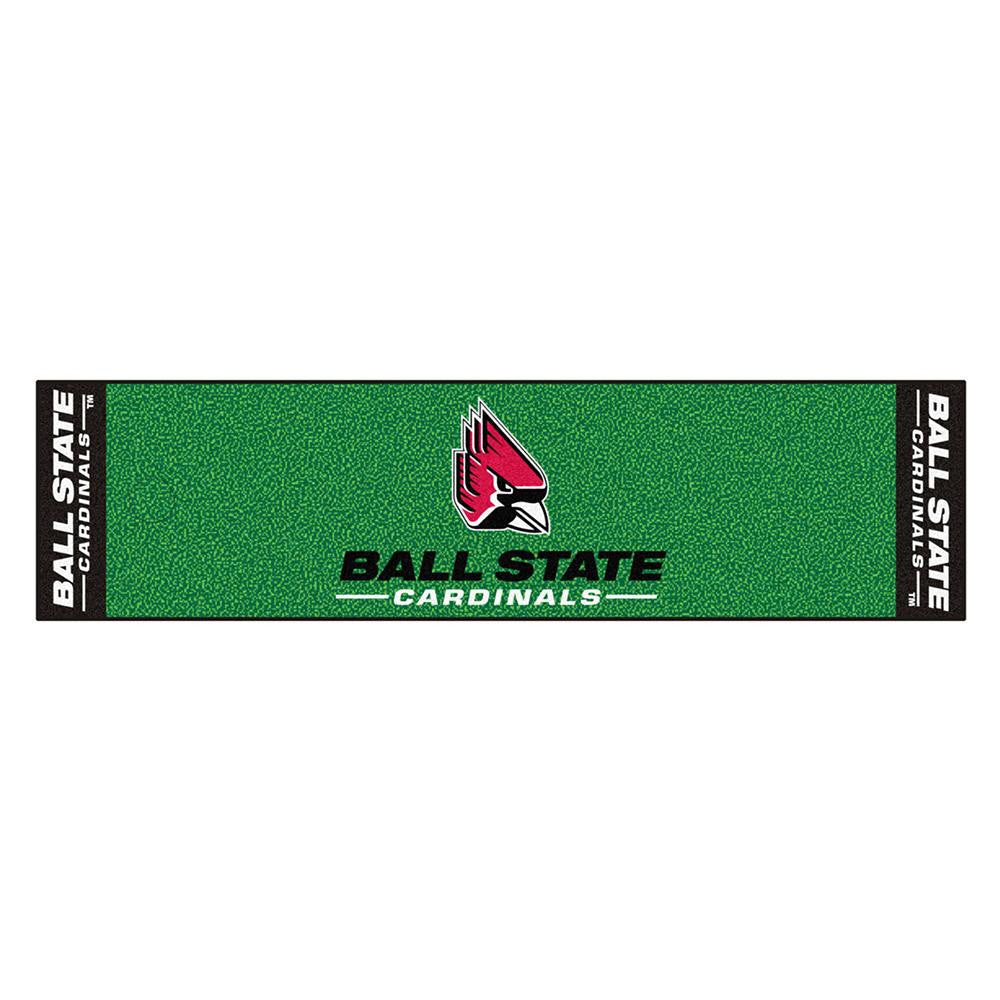 Ball State Cardinals Ncaa Putting Green Runner (18"x72")