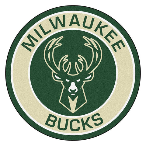 Milwaukee Bucks NBA Roundel Mat
