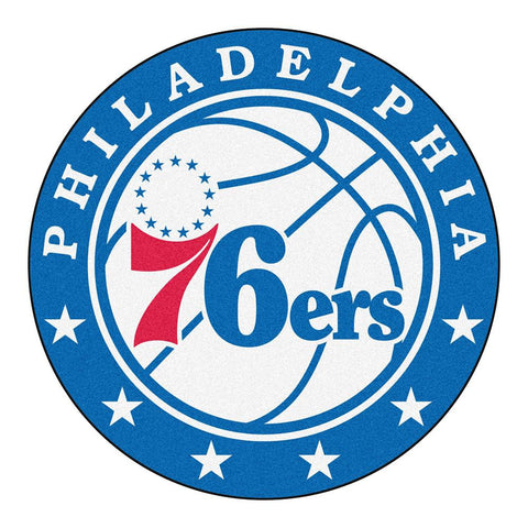 Philadelphia 76ers NBA Roundel Mat