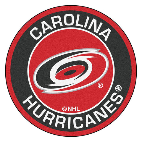 Carolina Hurricanes NHL Round Floor Mat (29)