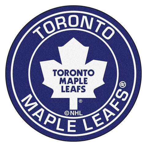 Toronto Maple Leafs NHL Round Floor Mat (29)