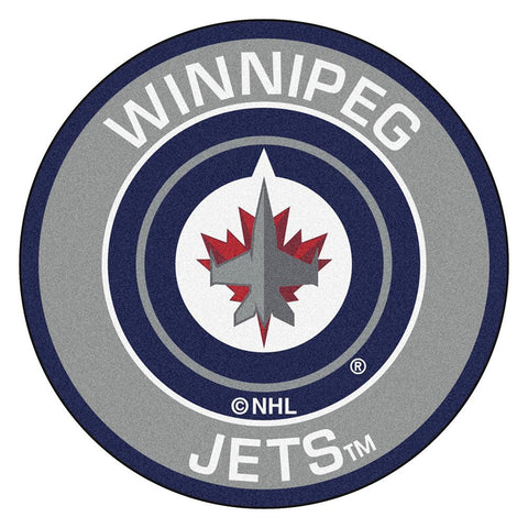 Winnipeg Jets NHL Round Floor Mat (29)