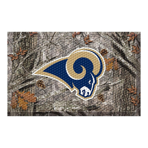 Los Angeles Rams NFL Scraper Doormat (19x30)